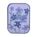 NAIXUE portable contact lens container travel-eye care holder container mini plastic box with mirror rod tool set Travel contact lens container Storage set Cute small purple five petals