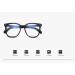 Anti Eyestrain Classic Reading Glasses +2.50 - Oversized Blue Light Blocking Eyeglasses for Computer Use - Stylish Pink Design - Buy Online on GoSupps.com