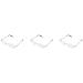 3X Unisex Flexible Frameless Reading Glasses Light Glasses 3.00 with Case
