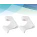 EXCEART Bunion Straightener & Splints 2 Pairs Gel Separator Pads for Pain Relief | White Yoga Orthopedic Brace - Buy Online on GoSupps.com