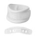 OHPHCALL universal collar spine spine whipped room stabilized spine collar cervical spine cervical spine resin version orthopedic white 57.5x6.5cm white