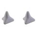 IEW 2X Silicon Massage Solid Psoas Muscle Relief Neck Shoulder Blade Foot Yoga Triangular Relaxation 1