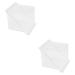 Uonlytech 2pcs Tools Vegetable Cucumber Molds for Yard Fruit Pumpkin Square Watermelon Stereotypes 15x15cmx2pcs Transparentx2pcs