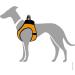HUNTER HILO COMFORT Harness for Small Dogs - Mesh Reflective Orange (ML) - International Shipping Available - Buy Online on GoSupps.com