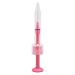 Ear Prints Syringe Ear Impression Injector Professional Portable 3.5mm Refillable Safe for Hearing Device for Sampling(Pink)
