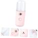 AUTSUPPL 1pc Portable Humidifier Mini Facial Mister Humidifiers with Essential Oils Mist Sprayer Pink Plastic - Buy Online on GoSupps.com