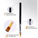 WOKOTO 2PCS Black Nail Ombre Brushes Set - Gradient Painting Pens with Wood Handle for UV Gel Nail Art - Builder Brushes Kit - Buy Online on GoSupps.com