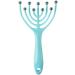 Upgrade Your Relaxation: 9 Claws Steel Beads Scalp Massager - Deep Relaxation Finger Scratcher in Blue - Buy Online on GoSupps.com