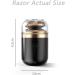 Capsule Shaver Portable Multifunctional Capsule Shaver 2 in 1 Capsule Mini Shaver for Men Washable Automatic Men's Electric Shaver Type-C Charging (Mixed 2Pcs) - Buy Online on GoSupps.com