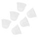 Ear Tips 6pcs Prevents Static Silicone Soft Ear Tips Replacement Ergonomic Design for(L)