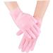 minkissy 1 Pair Beauty Protective Glove Exfoliating Hand Gloves Tropical Headdress LED Eyebrow Clip Moisturizing Gloves Women Dry Hand Gloves Sebs Pink Whitening Women's Dry Skin - Buy Online on GoSupps.com