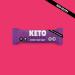 Keto Collective Keto Bars - NEW RECIPE - 15x40g | Low Carb, High Fibre, Vegan Snack Bar | Choc Sea Salt Flavor - Buy Online on GoSupps.com