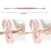 HLLMX 2 PCS Professional Spiral Ear Wax Cleaner | Stainless Steel 360 Spiral Ear Cleaning Tool for Kids & Adults/Seniors - Buy Online on GoSupps.com