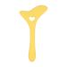 Aid Easy to Clean Mascara Aid Tool for Positioning Lipstick (Yellow)