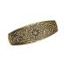 Celtic Knot Lotus Flower Hair Clip Large Hand Crafted Metal Barrette for Women Girl (Gold)