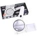 Magnifiers Handheld 5/12Times Handheld Magnifying Glass with 2 Led Lights for Reading Inspection Explodetector Magnifier Comfortable Anniversary - Buy Online on GoSupps.com