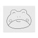 2 x glasses cleaning cloths "frog face" made of microfiber (LC00024056)