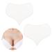 NA Pcs Chest Wrinkle Pad Reusable Silicone Chest Pad Silicone Wrinkle Patch Overnight Cleavage Decollete Patch Smooth Skin Silicone Pad for Women Girls Skin Makeup Accessories 5.9 x 4.7 Inch