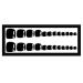 Yienate 24pcs Bright Black False Toe Nails - Durable Stylish & Easy to Apply - International Shipping Available - Buy Online on GoSupps.com