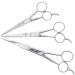 Buy Premium 19 cm Stainless Steel Hair Scissors with Hook - Precision Cutting Tools for a Gentle Finish - Buy Online on GoSupps.com