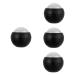 Clispeed 4 pieces of hand massage ball trigger point MA shoulder roll Massage device Foot massage device Ice massage roller Cold massage roller handheld massage ball ice hockey the ball roll fitness ABS