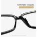 Buy Blue Light Blocking Computer Readers - Classic Clear Vision Glasses for Men & Women - 2.50 C2 - Buy Online on GoSupps.com
