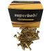 superbobi Cutlers Cutlery Rivets 5/16 x 5/8 Knife Making Handle Pins Brass - 15 sets