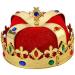 Royal Jeweled King's & Queen's Crowns Set for Wedding, Birthday, Prom - 2 Pcs - Buy Online on GoSupps.com