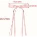 hgnxa Ribbon Elegant Style Side Clip Hair Clip Sweet Girls y Style Long knot Balletcore Type B 6 piece set - Buy Online on GoSupps.com