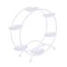Cake Stand Cupcake Stand For Birthday Parties Cupcake Stand Tower For Display Cakes Dessert Cupcakes On Wedding Parties Christmas Dessert Stand (Color : 1) (1)