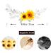 Aukmla Sunflower Wedding Hair Vine Crystal Hair Accessory for Bride - Gold - Buy Online on GoSupps.com