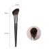 Angled Blush Brush & Large Powder Mineral Makeup Brush - Perfect for Daily Foundation & Blush Application (Black - Buy Online on GoSupps.com
