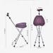 Canes Cane Folding Stool Elderly Disabled Persons Underarm Crutches Folding Cane Stool Aluminum Alloy Anti- Slip Three- Legged Walking Stick powerfully - Buy Online on GoSupps.com