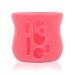 OlaBaby Glass Bottle Cover for AVENT 120ml - Pink Silicone Break Protection & Protective Coral Cover - Buy Online on GoSupps.com