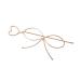 FRCOLOR Vintage Hair Clips Hollow- Out Hairpin Metal Hair Barrettes Bridal Hair Clip Metal Hair Clips Metal Hairclip Bows for Hair Womens Hair Clips Women Hair Pin Bride Wedding Headgear