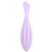 Face Roller Silicone Portable Flexible Washable Facial Roller Skin Care for Women Face and Eyes Massage Soft Pointed Moisturizing Gua Sha Facial Tools Gift (Purple) Face Roller Skin Care