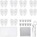 WUNDER Silicone Air Chamber Eyeglass Nose Pads - 10 Pairs Eyeglass Repair Kit with Screws & Mini Screwdriver for Comfortable Fit - Buy Online on GoSupps.com