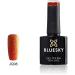 Bluesky Nail Gel Polish Orange Gold Fine Glitter Shimmer Pumpkin JQ08 UV LED Soak Off 10ml (Requires Drying Under LED/UV Lamp) - Buy Online on GoSupps.com