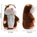 DESTRIC Talking Hamster Toy - Interactive Plush Animal for Kids - Electronic Repeating Hamster Mouse - Great Gift for Boys and Girls (Brown) - Buy Online on GoSupps.com