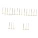 Set of 21 Make-Up Tool Mixing Eyeshadow Brush Applicator Blush Brush Corrugated Cardboard Made of Silk Nylon Wool