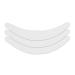 More of Me to Love- Bamboo belly pad pack of 3 white medium 3 pieces (1 pack)