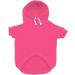 Izefia Dog Hooded Sweater - Warm Cotton Jacket for Small & Medium Dogs | Pet Clothing in Rose Red - Buy Online on GoSupps.com