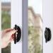 4 pcs Round Safety Handle Glass Door Wardrobe Cupboard Drawer Invisible Hole-Free Self-Adhesive Handle Home Hardware Supplies (Color : White) - Buy Online on GoSupps.com