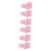 minkissy Moisturizing Spa Gloves 6 Pairs Moisturizing Gloves Miss Moisturiser Pink Polyester White Gloves Touch Screen Hand Gloves