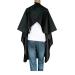 Magiczone Professional Hairdressing Salon Nylon Cape - Black 59 x 51 - 1 Pack - Buy Online on GoSupps.com