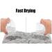 Buy 2-Piece Quick-Drying Hair Towel Wrap - Microfiber Hair Turban for Women & Kids - Buy Online on GoSupps.com