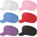 6 Pieces Newsboy Hats for Women Visor Beret Cap Cabbie Sailor Fiddler Hats Baker Boy Hat 8 Panels Caps for Women Girls, 6 Colors