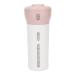 4-in-1 Liquid Dispenser Travel Bottles - Leak-Proof Transparent Portable Shampoo & Conditioner Set (Pink) | International Shipping Available - Buy Online on GoSupps.com
