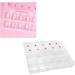 Nail products nail piece storage empty box 1000 pieces translucent digital nail piece anti falling empty box 10 Spaces Clear Storage Box - Buy Online on GoSupps.com