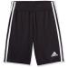 adidas Boys' Classic 3-Stripes Shorts Medium Black Adi